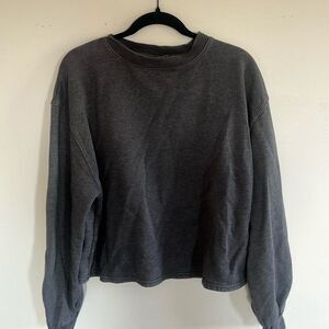 Gray Crewneck Sweatshirt